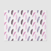Pink Feathers (Design 68 Pink Series) Seidenpapier (Vorderseite)