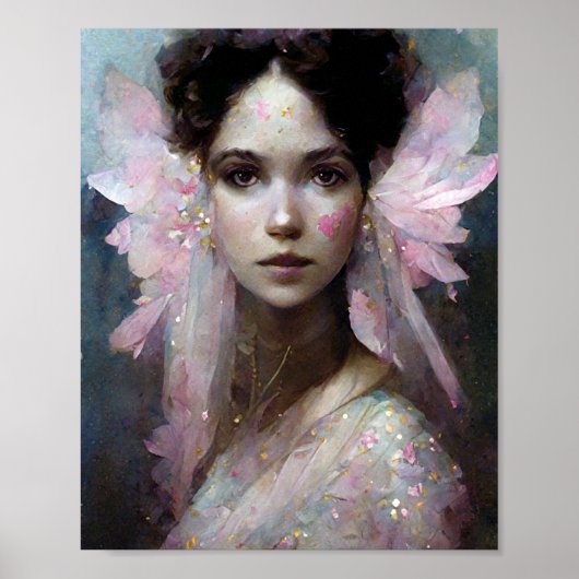 Pink Fee 3 Fantasy Art Poster (Vorne)