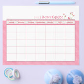 Pink Fee Better Binder Calendar Flyer (Einzeln)