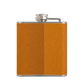 "Pink Femme Capture: Vinyl-ummanteltes Flasendesig Flachmann (Rückseite)