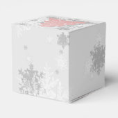 Pink Festive Weihnachtsbaum Gefälligkeitsbox Geschenkschachtel (Rückseite)