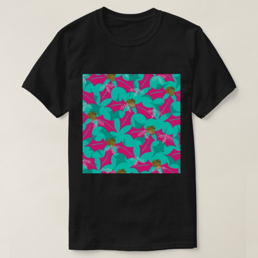Pink Festivus Angepasst Scoop T-Shirt (Design vorne)