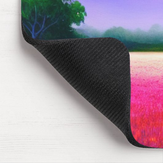 Pink Field Mousepad (Ecke)