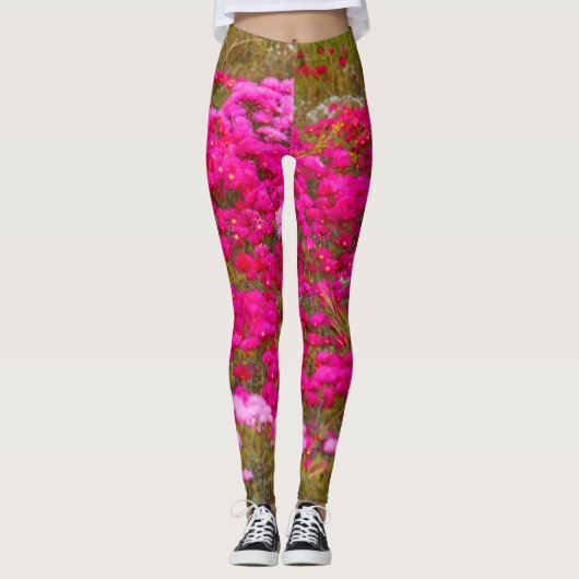 PINK FIELDS LEGGINGS (Vorderseite)
