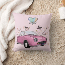 Pink Figaro pillow - kussen