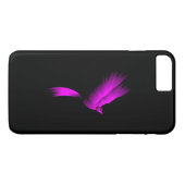 Pink Fire Bird Case-Mate iPhone Hülle (Rückseite (Horizontal))
