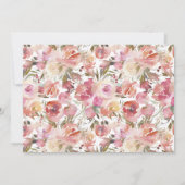 Pink First Heilige Kommune Foto Vielen Dank Dankeskarte (Rückseite)