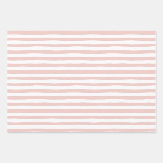 Pink First Tooth Wrapping Paper Blatt Set 3 (Vorderseite 2)