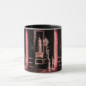 Pink Fisheye Versailles Statue Tasse (Zentrum)