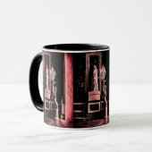 Pink Fisheye Versailles Statue Tasse (Vorderseite Links)