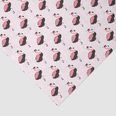 Pink Flamingo Abschluss Seidenpapier (Ausschnitt)