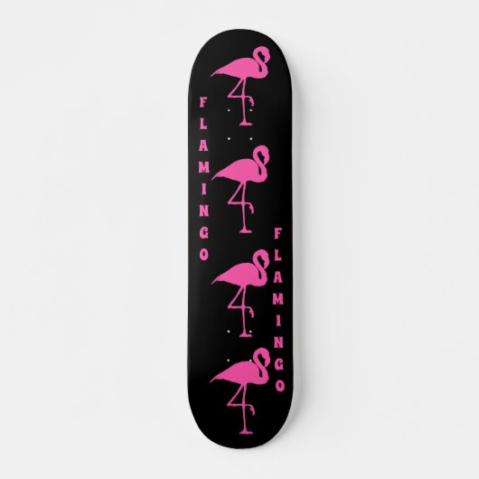Pink Flamingo anpassen Skateboard (Vorne)