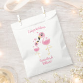 Pink Flamingo Baby Dusche Geschenktütchen (Ausgeschnitten)