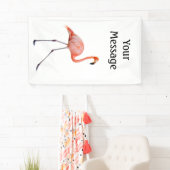 Pink Flamingo Banner (Insitu)