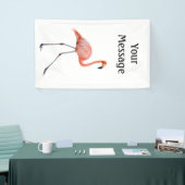 Pink Flamingo Banner (Messeveranstaltung)