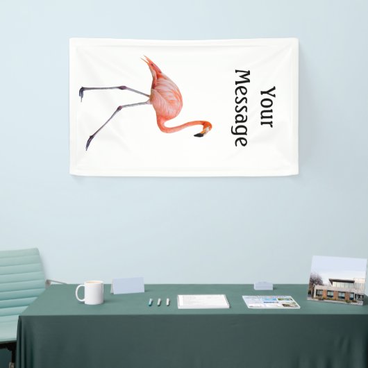 Pink Flamingo Banner (Messeveranstaltung)