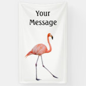 Pink Flamingo Banner (Vertikal)