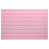 Pink Flamingo Bird Flamingos Personalisierter Name Stoff (Yard (91,4 cm))