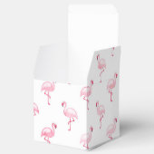 Pink Flamingo Birthday Party Pattern Geschenkschachtel (Geöffnet)