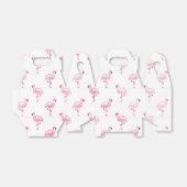 Pink Flamingo Birthday Party Pattern Geschenkschachtel (Ungefaltet)
