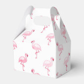Pink Flamingo Birthday Party Pattern Geschenkschachtel (Vorderseite)