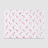 Pink Flamingo Birthday Party Pattern Seidenpapier (Vorderseite)