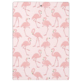 Pink Flamingo Bliss Klemmbrett (Rückseite)
