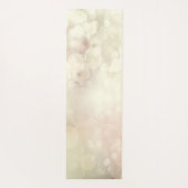 Pink Flamingo, Bokeh - Motivierend Botschaft Yogamatte (Rückseite)