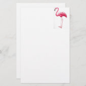 Pink Flamingo Briefpapier (Vorne/Hinten)