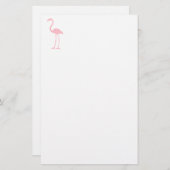 Pink Flamingo Briefpapier (Vorne/Hinten)