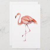 Pink Flamingo Briefpapier (Vorne/Hinten)