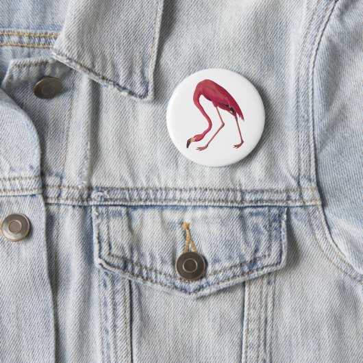 Pink Flamingo Button (Beispiel)
