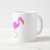 Pink Flamingo Coffee Tasse (Vorderseite Rechts)