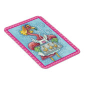 PINK FLAMINGO COOKIES, POLKA DOT MAGNET (Rechte Seite)