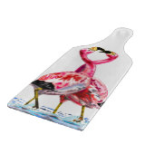 Pink Flamingo Cutting Board Schneidebrett (Ecke)