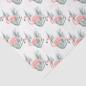 Pink Flamingo (Design 63 Pink Serie) Seidenpapier (Ausschnitt)