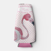 Pink Flamingo Flamingo Trellis Flaschenkühler (Vorderseite)