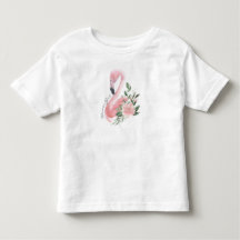 Pink Flamingo Flower Girl Wedding
