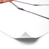 Pink Flamingo Fotodruck (Ecke)