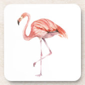 Pink Flamingo Getränkeuntersetzer (Vorderseite)
