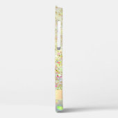 Pink Flamingo Glitzer Bokeh Confetti Case-Mate iPhone Hülle (Rückseite / Links)