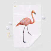 Pink Flamingo Golfhandtuch (Insitu)