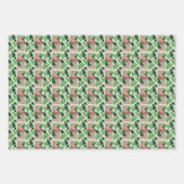 Pink Flamingo Green Blätter Lily (Vorderseite 2)