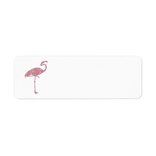 Pink Flamingo Imitate Glitzer Flamingos Tropical (Vorne)