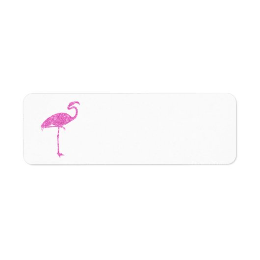 Pink Flamingo Imitate Glitzer Flamingos Tropical B (Vorne)