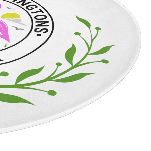 Pink Flamingo in Water Family Name Datum Estnr. 1 Schneidebrett (Ecke)