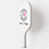 Pink Flamingo in Water Team Name Datum Estn N Pickleball Schläger (Links)