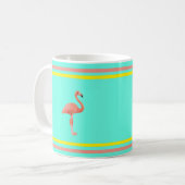 Pink Flamingo Kaffeetasse (Vorderseite Links)