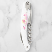 Pink Flamingo Kellnermesser (Rückseite)