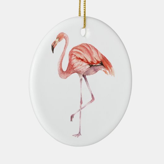 Pink Flamingo Keramikornament (Rechts)